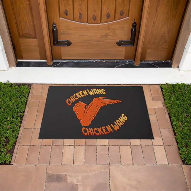 Chicken Wing Door Mat (Outdoor)