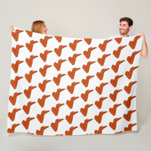 Chicken Wing Fleece Blanket, All Sizes Blanket