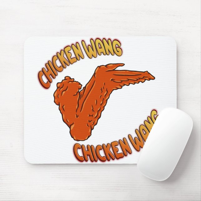 Chicken Wing Mousepad (With Mouse)