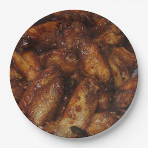 Chicken wings paper plates