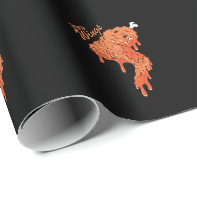 Chicken Wings Wrapping Paper (Roll Corner)