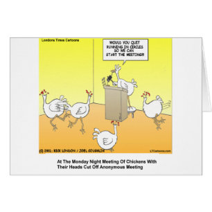Chickenhead Anonymous Cartoon Gifts & Tees