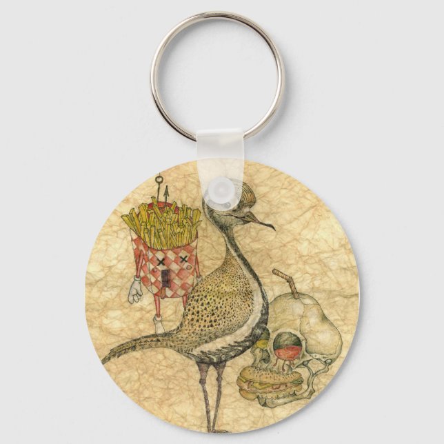 Chicken'n'fries Keychain (Front)