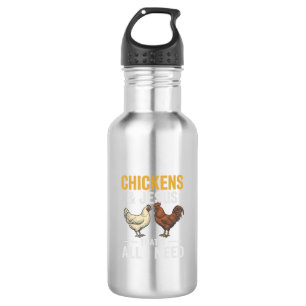 Chickens And Jesus Vintage Farm Faith Shirt_1 532 Ml Water Bottle
