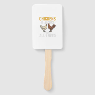 Chickens And Jesus Vintage Farm Faith Shirt_1 Hand Fan