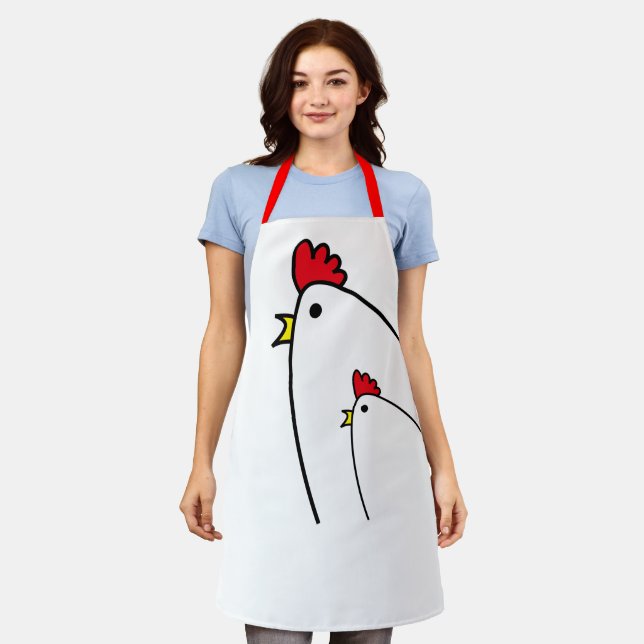Chickens Apron (Worn)