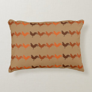Chickens Everywhere Accent Pillow