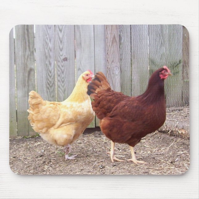 Chickens Mousepad (Front)