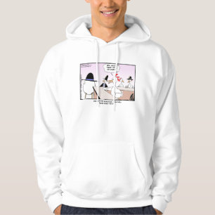 Chickens Of The Old West Funny Hoodie by Rick Lond