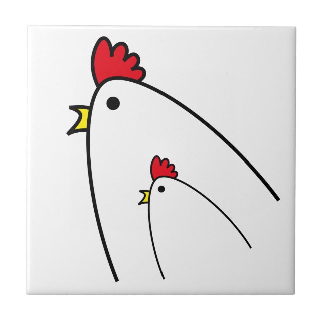 Chickens Tile (Front)