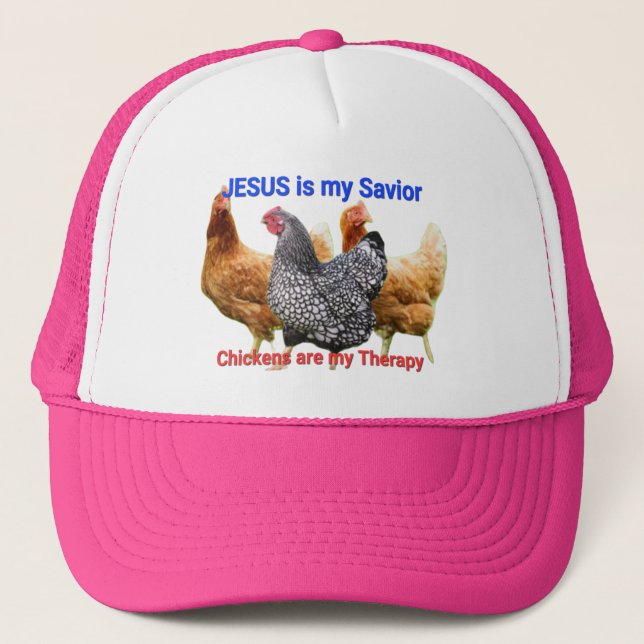 Chickens  trucker hat (Front)