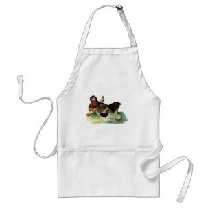 Chickens Vintage Animal Standard Apron