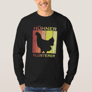 Chickens Whisper Vintage Farm Chicken T-Shirt