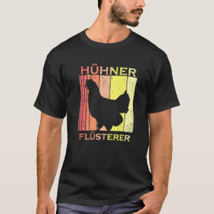 Chickens Whisper Vintage Farm Chicken T-Shirt