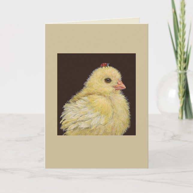 Chickie and lady card (Front)