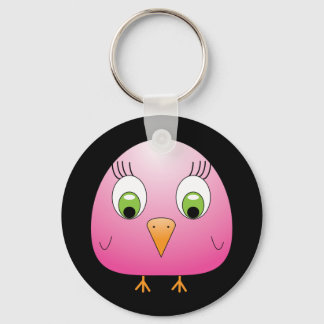 chickie B Pink Keychain
