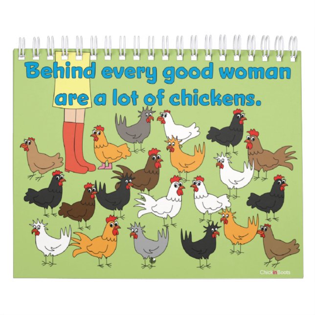 ChickinBoots 2016 Calendar (Cover)