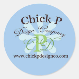 ChickP Design Co Sticker3 Classic Round Sticker