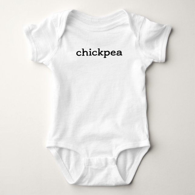 Chickpea Baby Bodysuit One-Piece (Front)