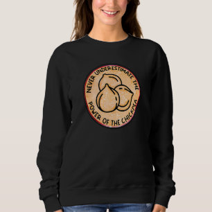 Chickpea Lover Garbanzo Beans Vegan Power Food Sweatshirt
