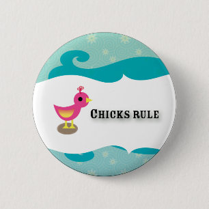chicks 2 inch round button