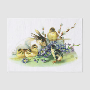 Chicks and Bunny Tissue Paper