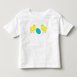 Chicks And Easter Egg  Toddler T-shirt
