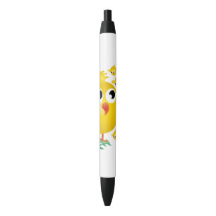 Chicks Black Ink Pen