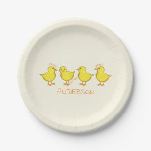 Chicks Custom Paper Plates 7"
