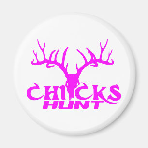 CHICKS DEER HUNT MAGNET