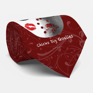 Chicks Dig Goalies Neck Tie