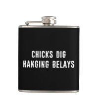 Chicks Dig Hanging Belays Rock Climbing