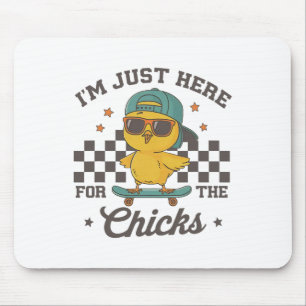 Chicks Dig Me Easter Toddler Boys Men Happy Easter Mouse Pad