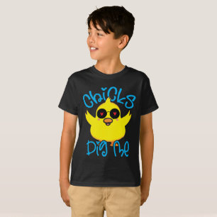 Chicks Dig Me Funny Easter T-Shirt