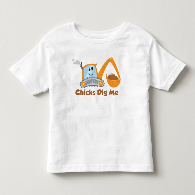 Chicks Dig Me Toddler T-shirt (Front)