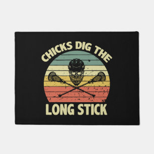 Chicks Dig The Long Stick Doormat