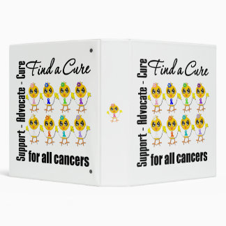 Chicks - Find a Cure For All Cancers Binder