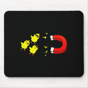 Chicks With Magnet Funny Halloween Chick Magnet Va Mouse Pad