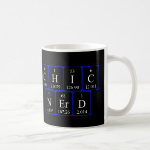 ChicNerd phrase de tableau périodique mug
