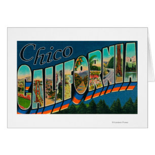 Chico, California - Large Letter Scenes