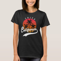 Chico, California Retro Sunset Women's T-Shirt