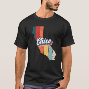 Chico City Retro Vintage Hometown California T-Shirt