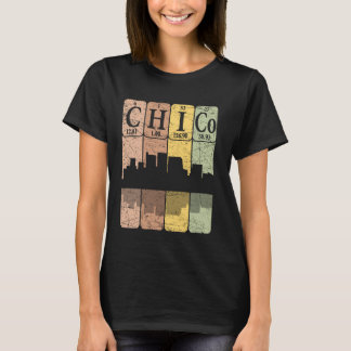 Chico Periodic Table Elements Chico California Ret T-Shirt