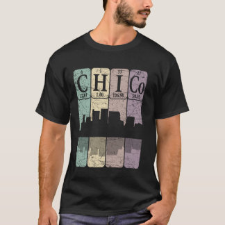 Chico Periodic Table Elements Chico California Ret T-Shirt