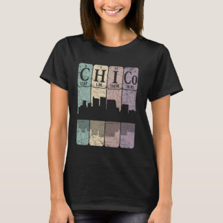 Chico Periodic Table Elements Chico California Ret T-Shirt