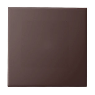 Chicory Coffee Solid Colour Print, Neutral Brown Tile