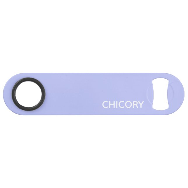 Chicory Flower blue colour name Bar Key (Front (Horizontal))