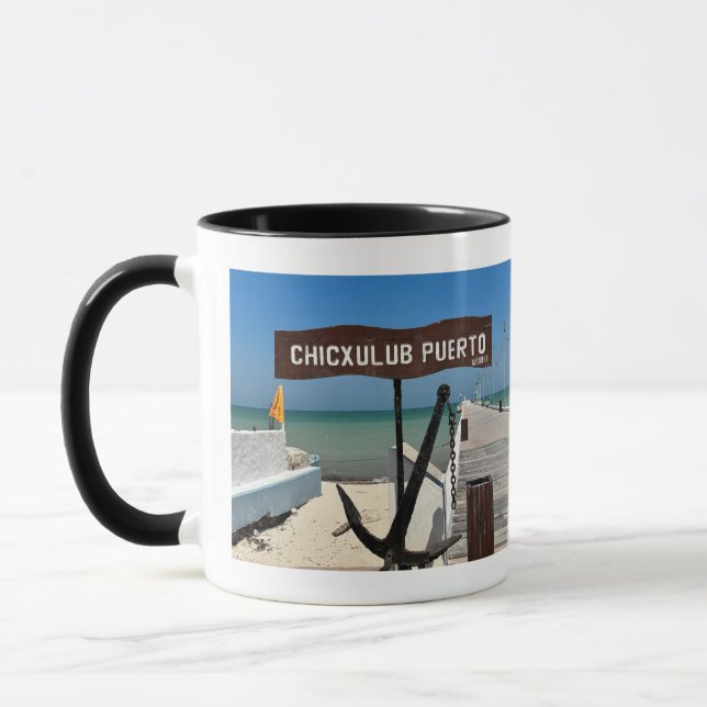 Chicxulub Puerto, Mexique - Mug Combo (Gauche)