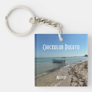 Chicxulub Puerto, Mexique - Porte - clé acrylique