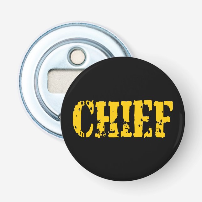 CHIEF BOTTLE OPENER (Front)